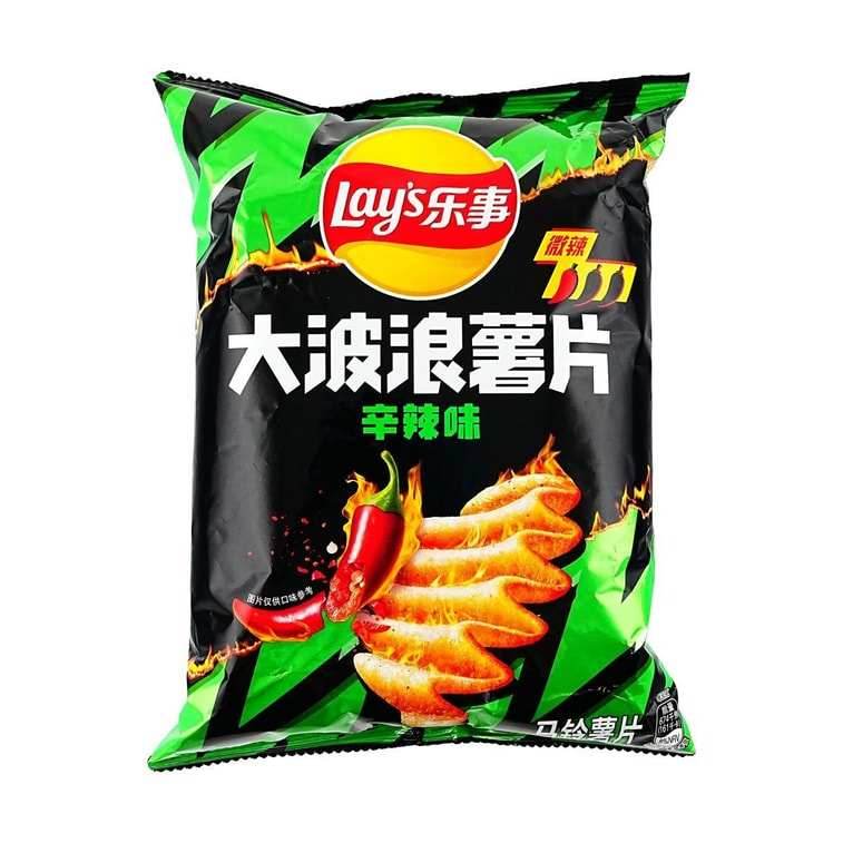 Lays Pure Spicy Flavor (70g) (China) - 
