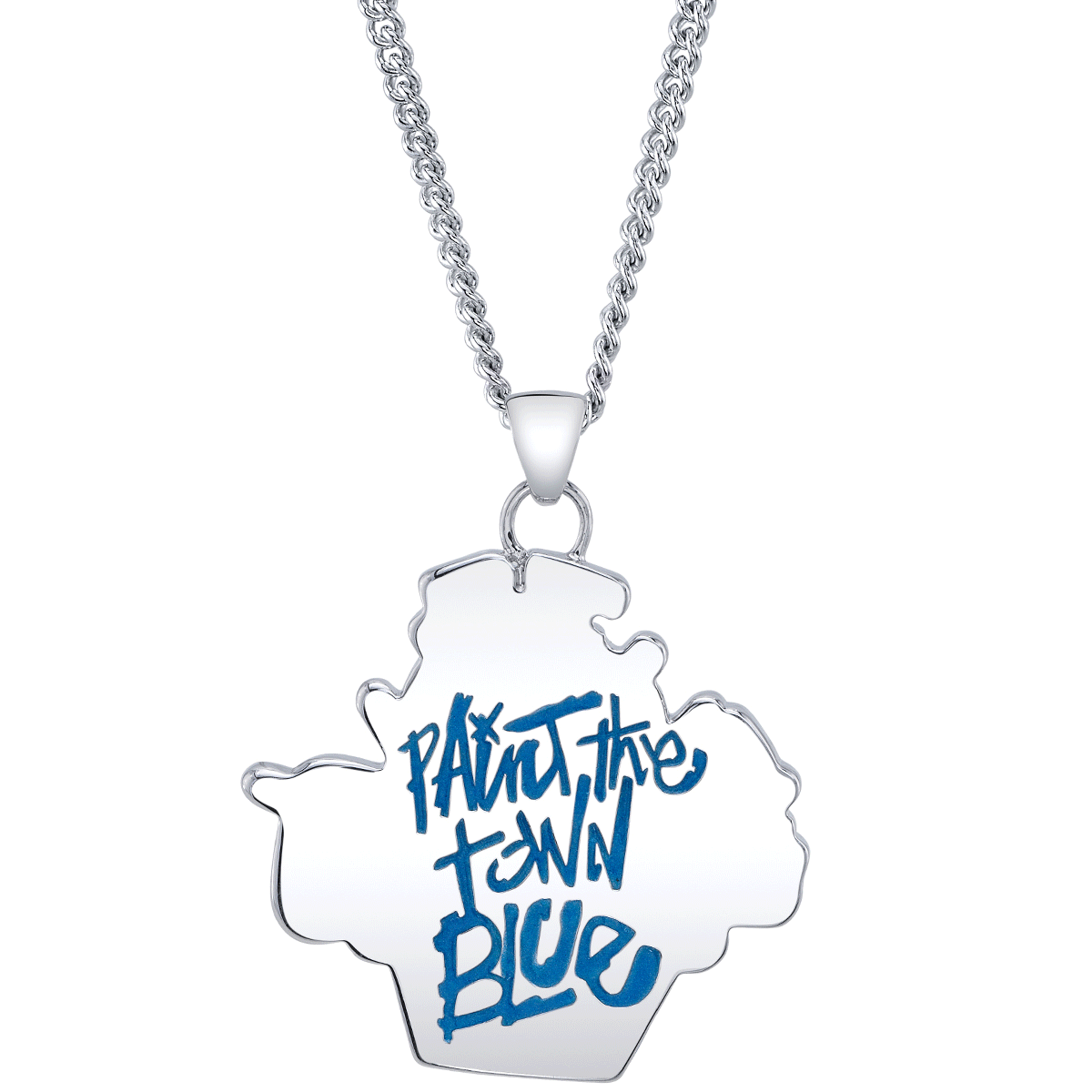 League of Legends X RockLove ARCANE Jinx Blue Monkey Necklace - 