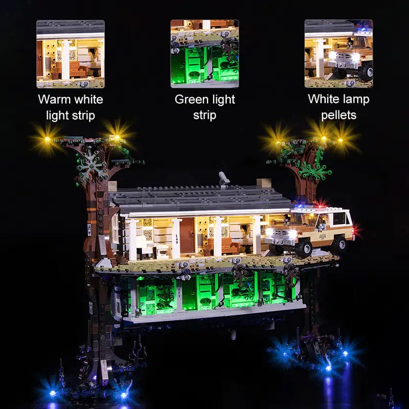 LEGO The Upside Down #75810 (Ver. 2) Light Kit Halloween