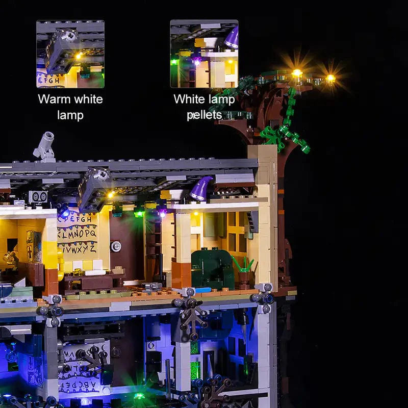 LEGO The Upside Down #75810 (Ver. 2) Light Kit Halloween