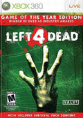 Left 4 Dead Game of the Year Edition (Xbox 360) - Game Manual Only