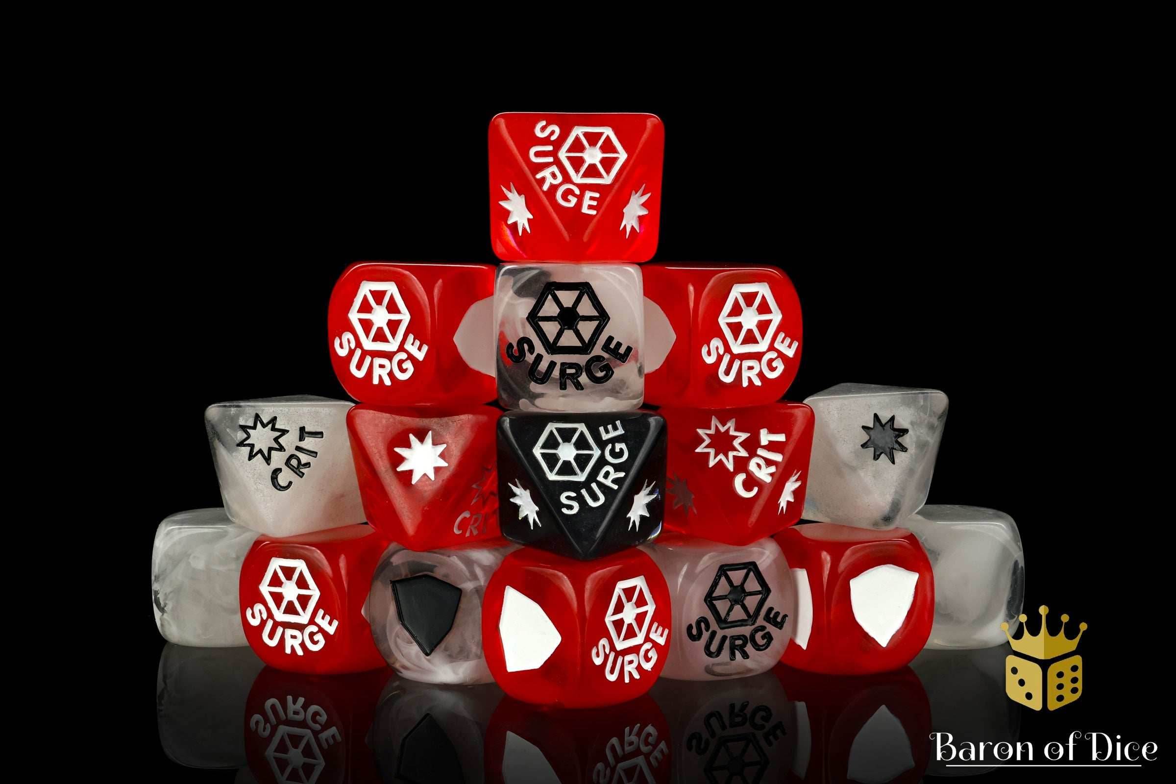 Confederacy Galactic Dice Set of 25 - x1 Set (x25 Count of Dice)