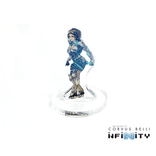 Infinity 3D Markers: Leila Sharif (25mm Cybermask) - A