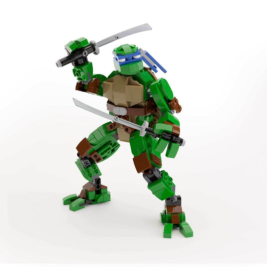 Leonardo - Custom TMNT Figure made using LEGO parts - B3 Customs - 