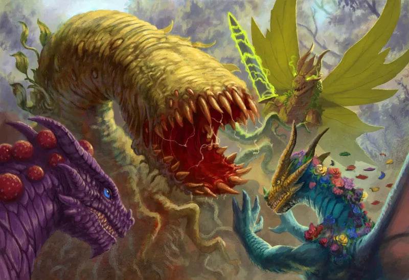 Battlezoo Dragons: Leshy Dragons for Foundry VTT - Pathfinder 2nd Edition / Foundry VTT Module