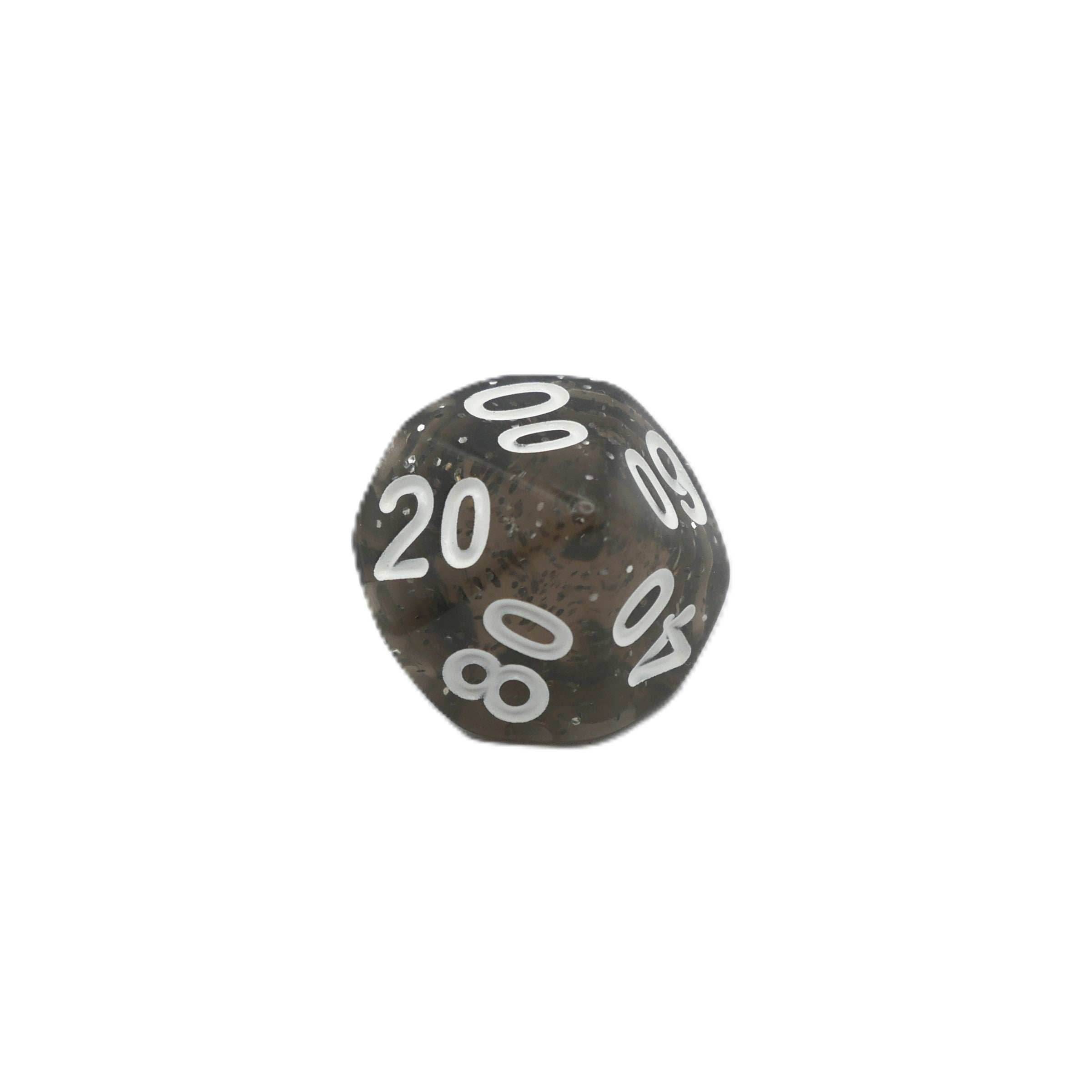 Essence of Licorice - 7 Piece DnD Dice Set | Acrylic RPG Gaming Dice - 