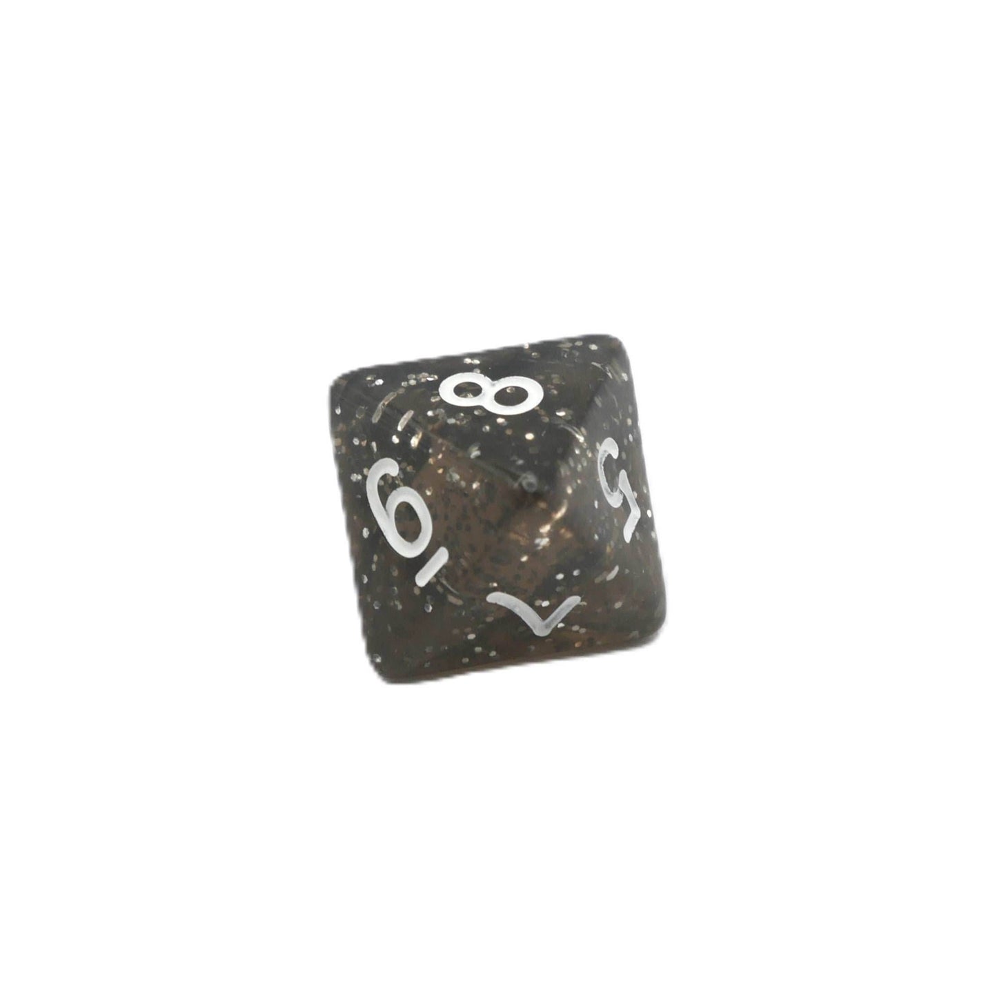 Essence of Licorice - 7 Piece DnD Dice Set | Acrylic RPG Gaming Dice - 