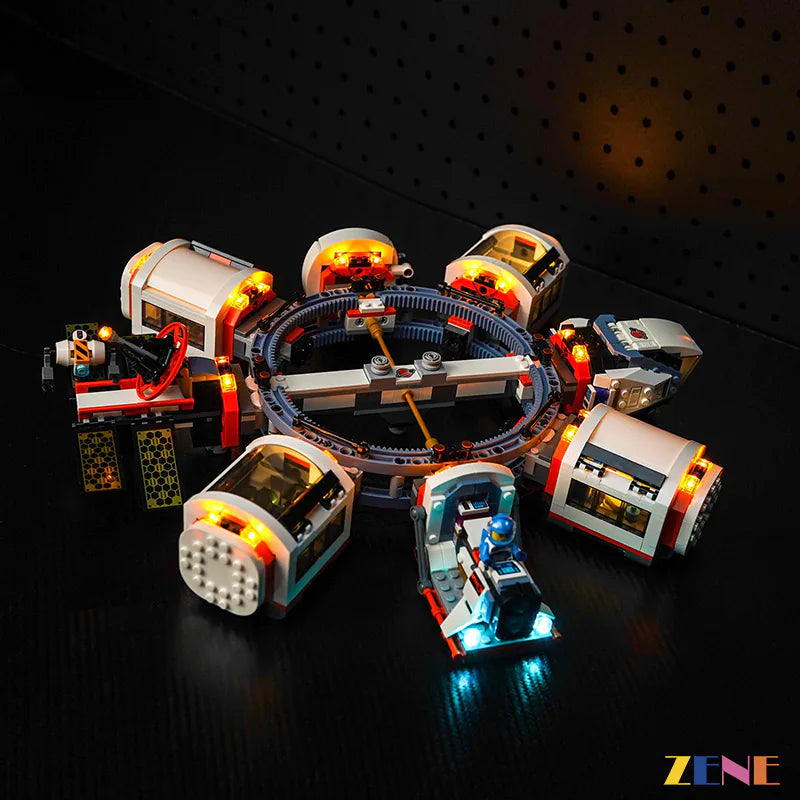 Light Kit for LEGO Modular Space Station #60433