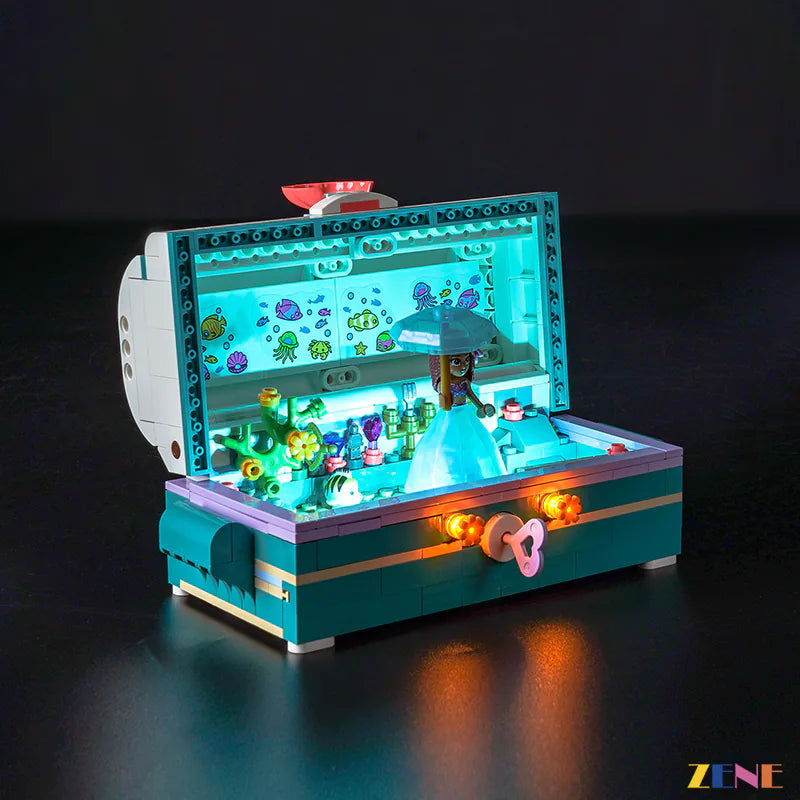 Light Kit for LEGO Ariel's Treasure Chest #43229