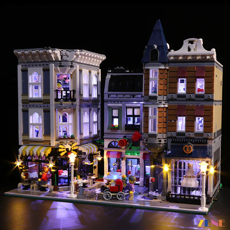 LEGO Assembly Square #10255 (Upgrade Ver.) Light Kit