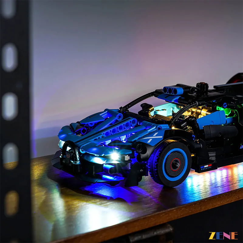 Light Kit for LEGO Bugatti Bolide Agile Blue #42162