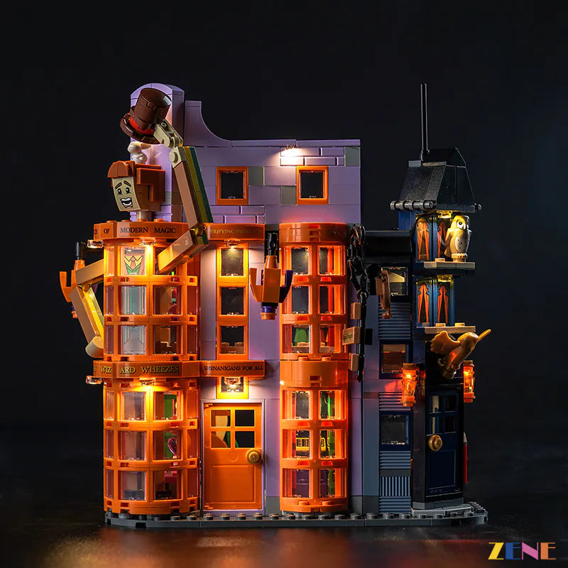 Light Kit for LEGO Weasleys' Wizard Wheezes Diagon Alley #76422