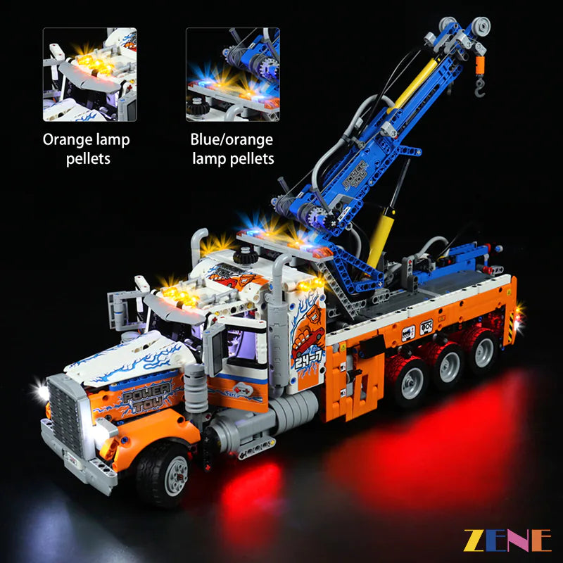 LEGO Heavy-duty Tow Truck #42128 Light Kit