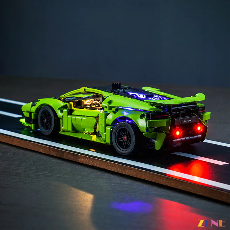Light Kit for LEGO Lamborghini Huracán Tecnica #42161