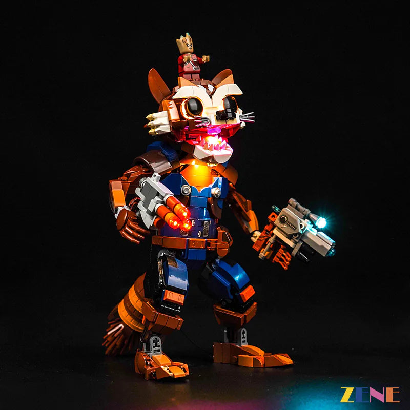 Light Kit for LEGO Rocket Baby Groot #76282