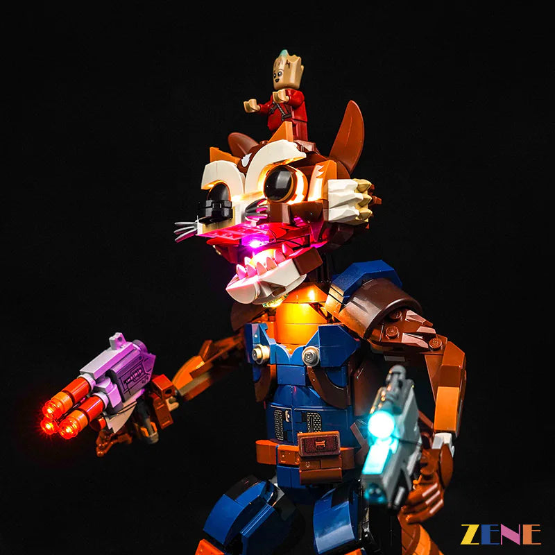 Light Kit for LEGO Rocket Baby Groot #76282
