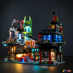 Light Kit for LEGO NINJAGO City Markets #71799 (Ver. 2)