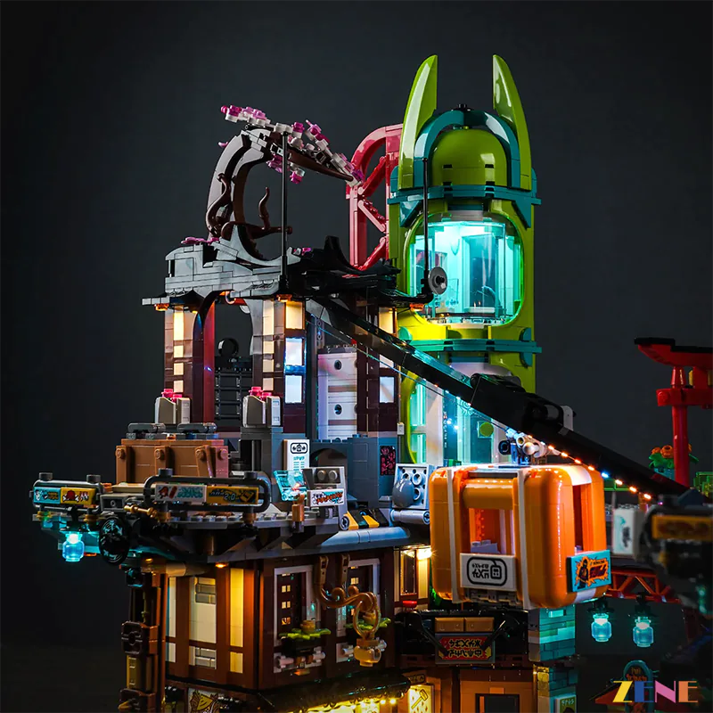 Light Kit for LEGO NINJAGO City Markets #71799 (Ver. 2)