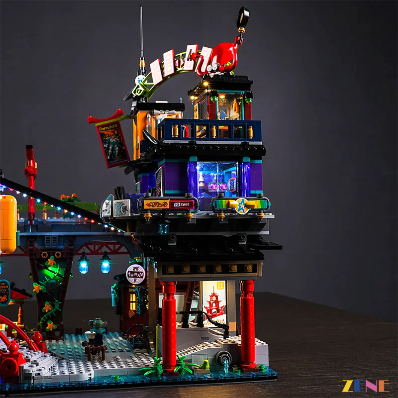 Light Kit for LEGO NINJAGO City Markets #71799 (Ver. 2)