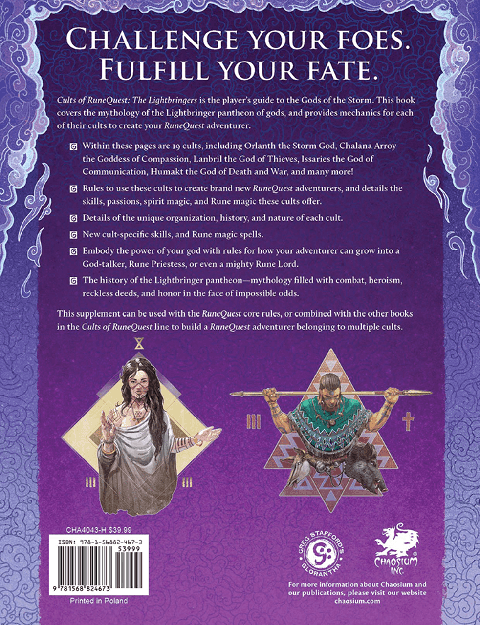 RuneQuest RPG: Cults of RuneQuest - The Lightbringers - 