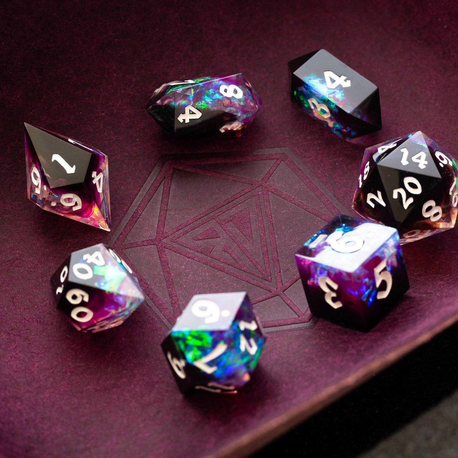 Lightning Handmade Resin DND Dice Set - Only 1 D20