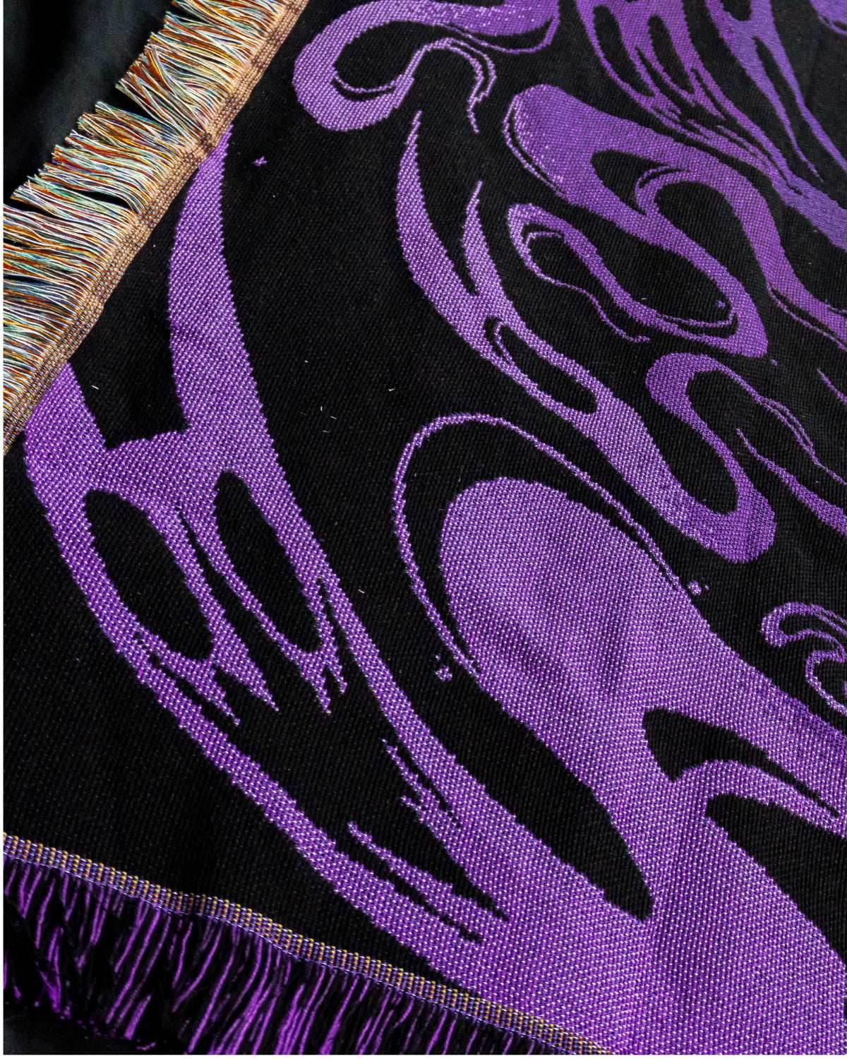 Lilac Underworld Woven Blanket - 