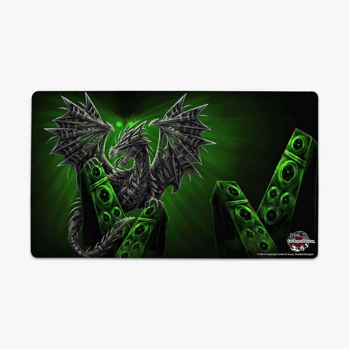 Electric Dragon Playmat - Plain