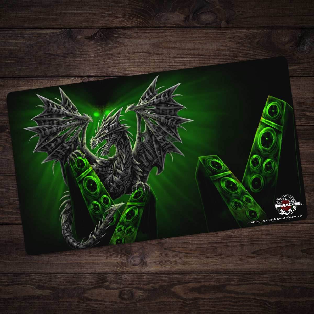 Electric Dragon Playmat - Plain