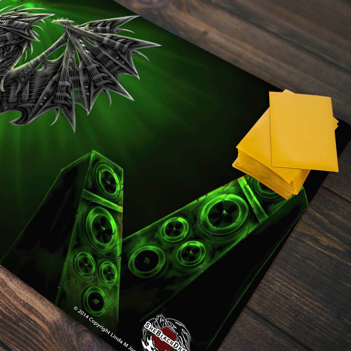 Electric Dragon Playmat - Plain