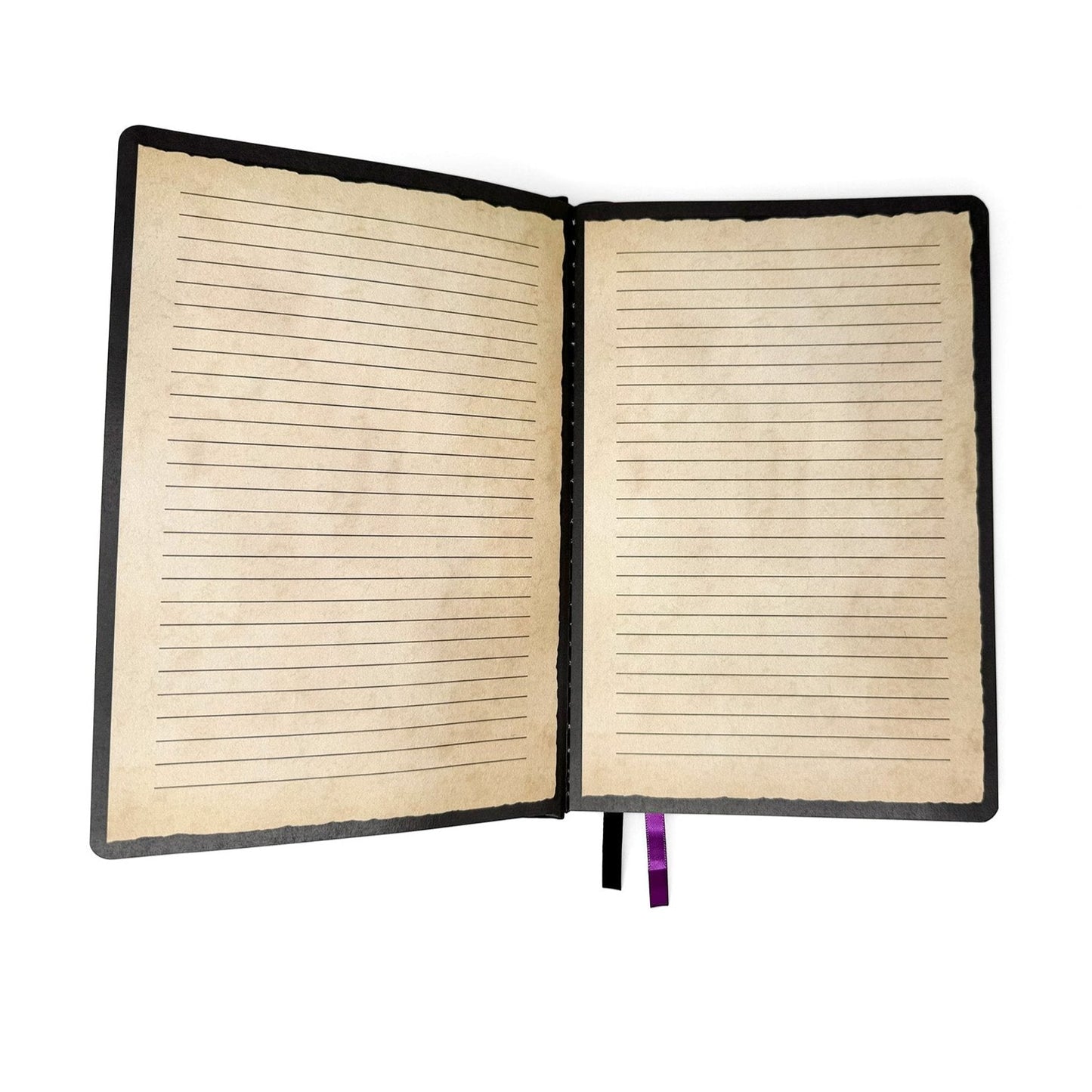 Lined Journal - Dragon - Purple