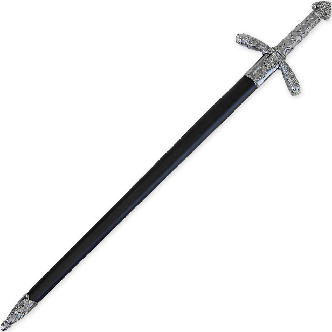 Lionheart Crusader Sword with Cross Emblazoned Pommel-1