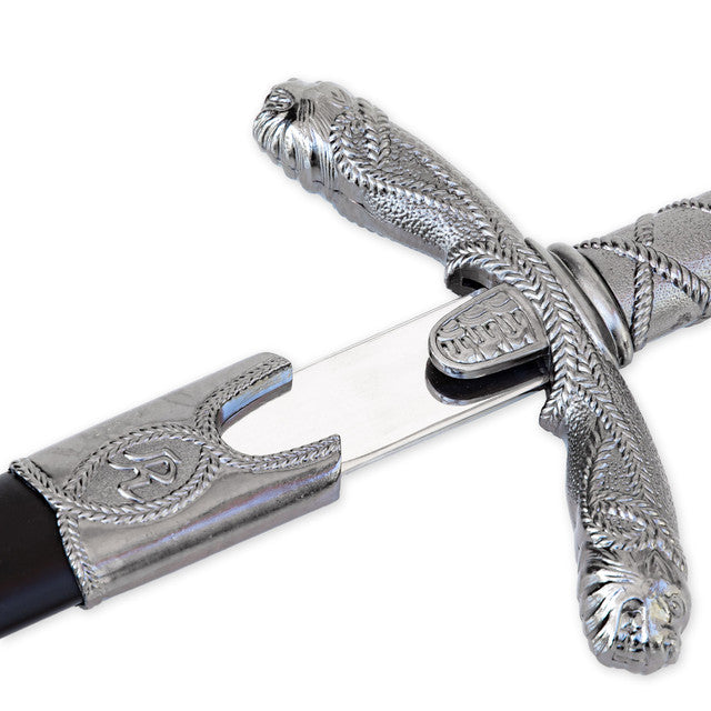 Lionheart Crusader Sword with Cross Emblazoned Pommel-2