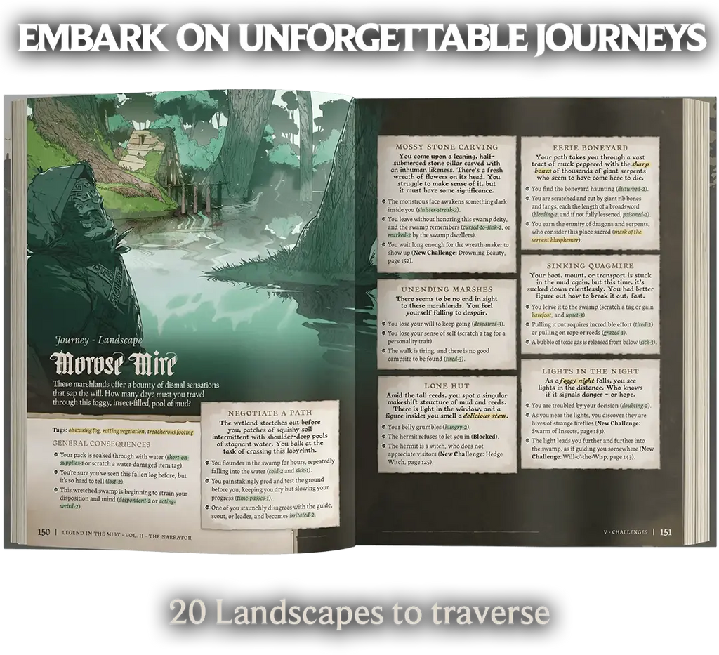 Legend in the Mist - Corebook