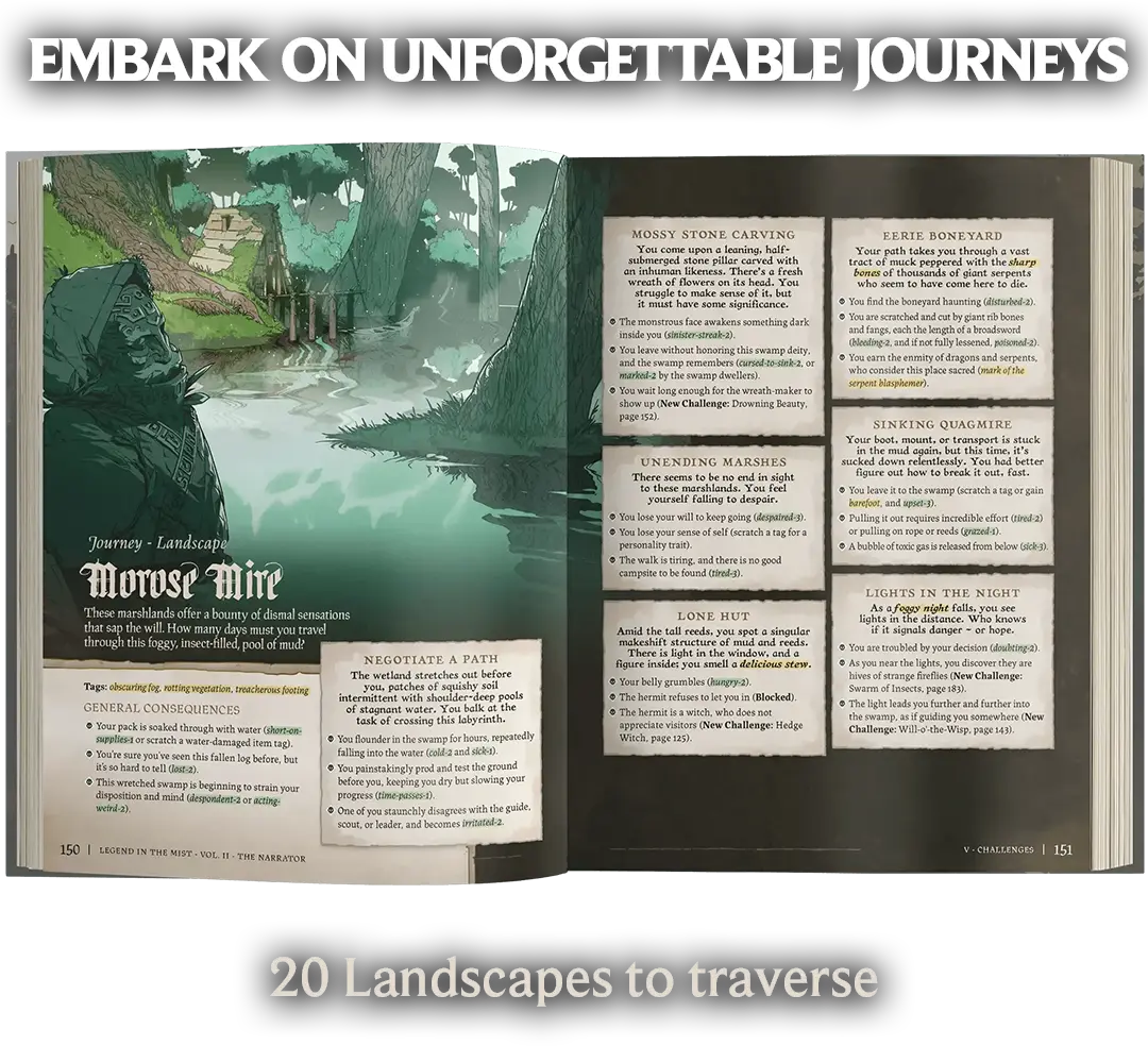 Legend in the Mist - Corebook