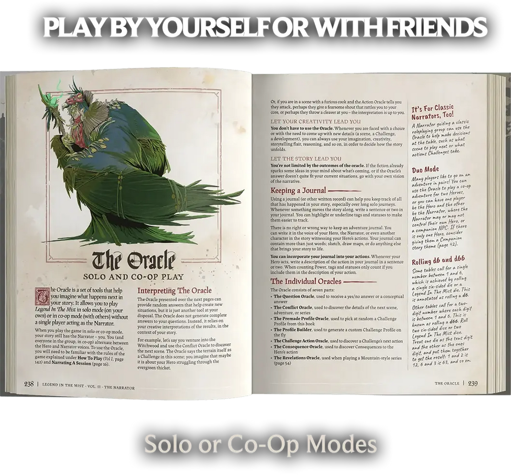 Legend in the Mist - Corebook