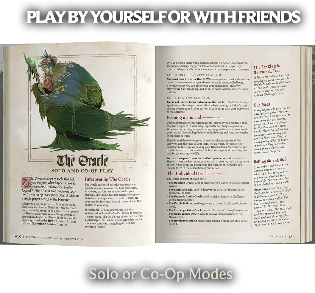 Legend in the Mist - Corebook