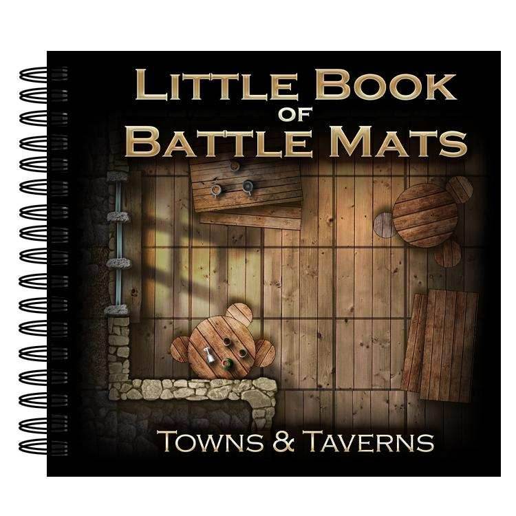 Little Book of Battle Mats: Towns & Taverns - 