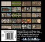 Little Book of Battle Mats: Towns & Taverns - 