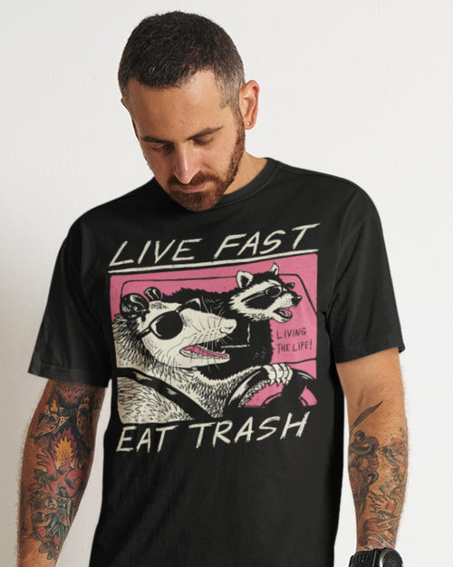 'Live Fast, Eat Trash' Shirt