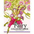 Fairy Coloring Book for Adults: Fairy in the magical world with her Animal (Adult Coloring Book)