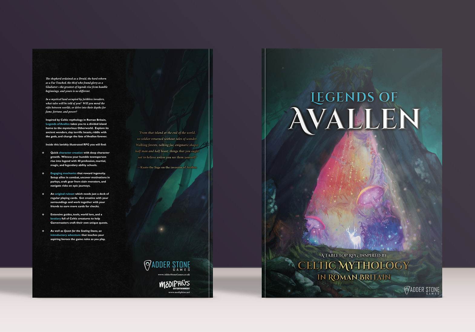 Legends of Avallen RPG - Core Rulebook - 