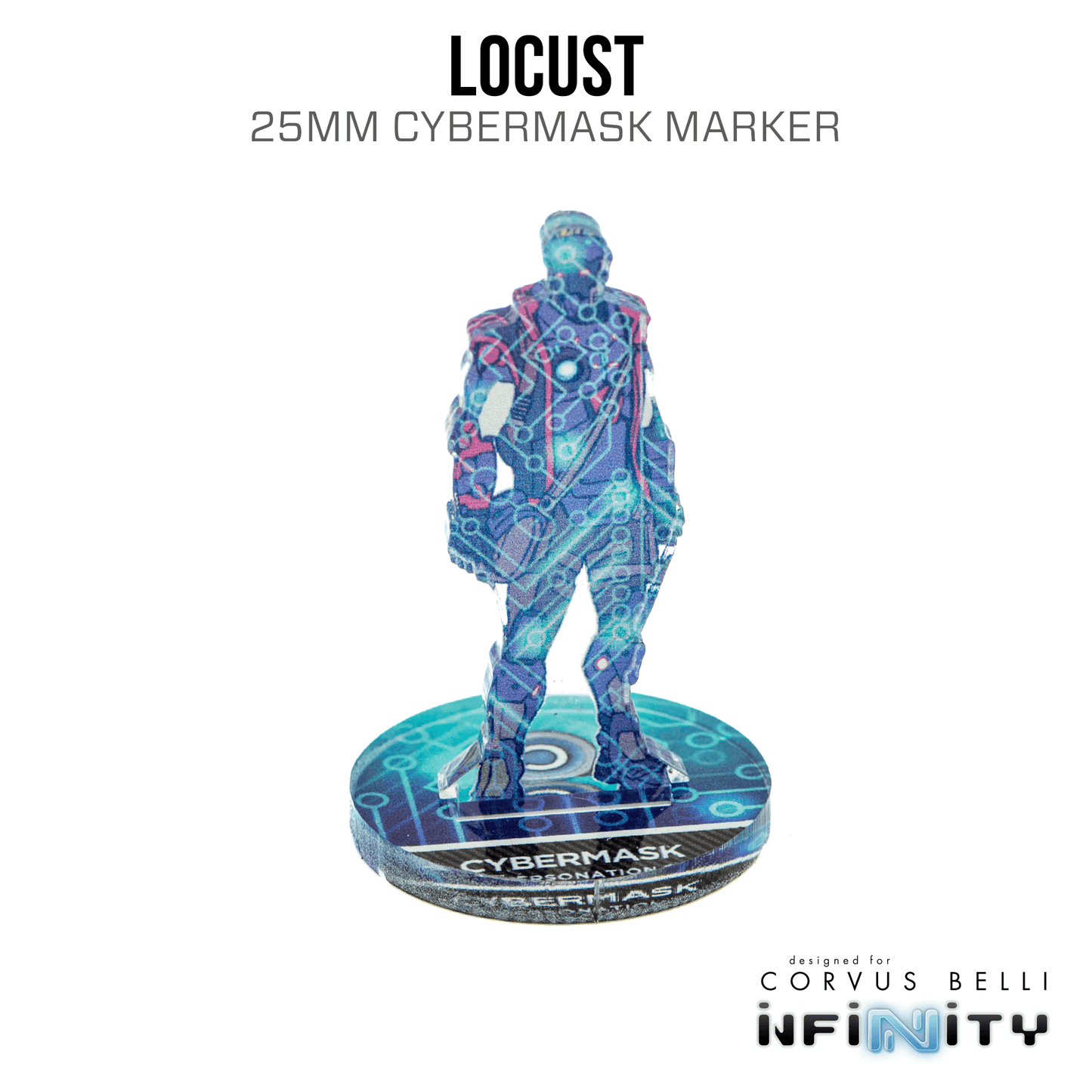 Infinity 3D Markers: Locust (25mm Cybermask) - A