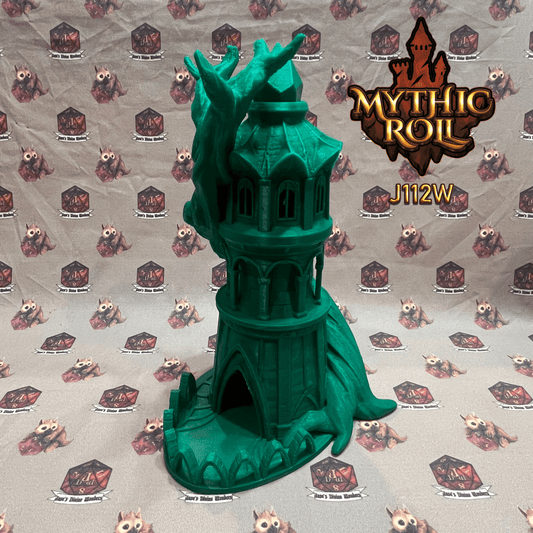 Mythic Roll Dice Tower - Tree of Life - Black
