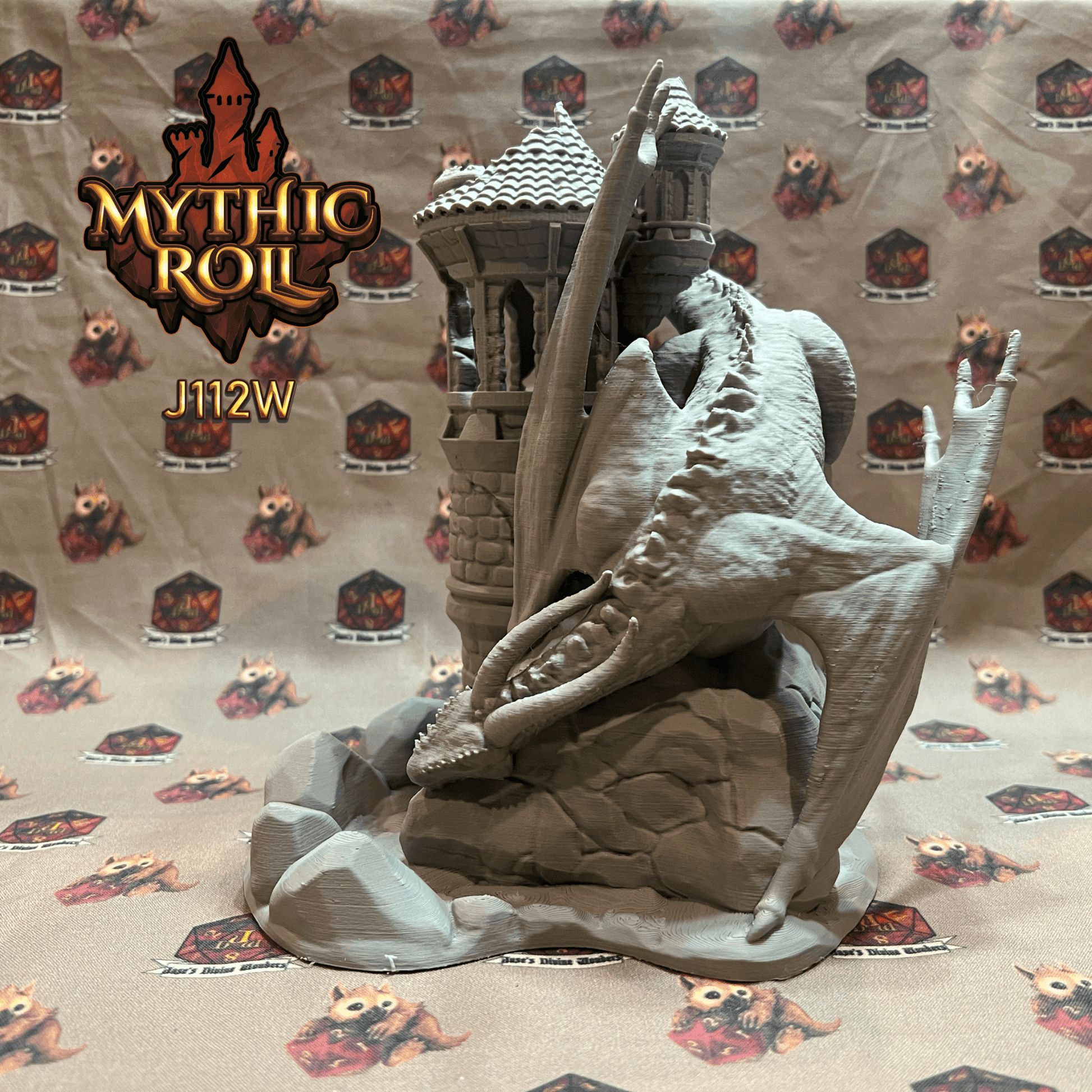 Mythic Roll Dice Tower - The Watch Tower - Black