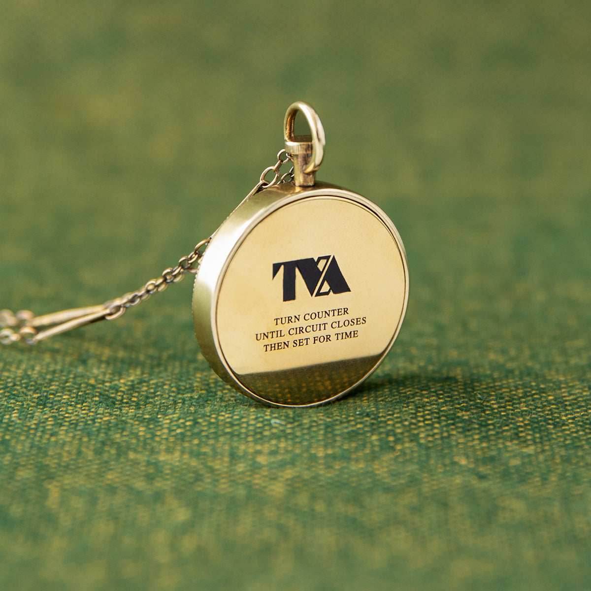 Marvel X RockLove MARVEL STUDIOS LOKI TVA Stopwatch Necklace - 