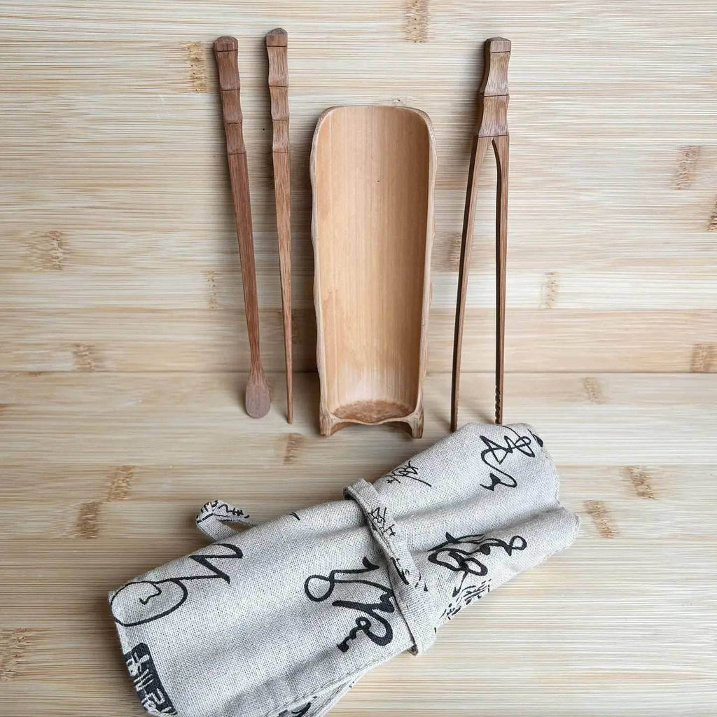 Bamboo Loose Leaf Tea Tool Set - 