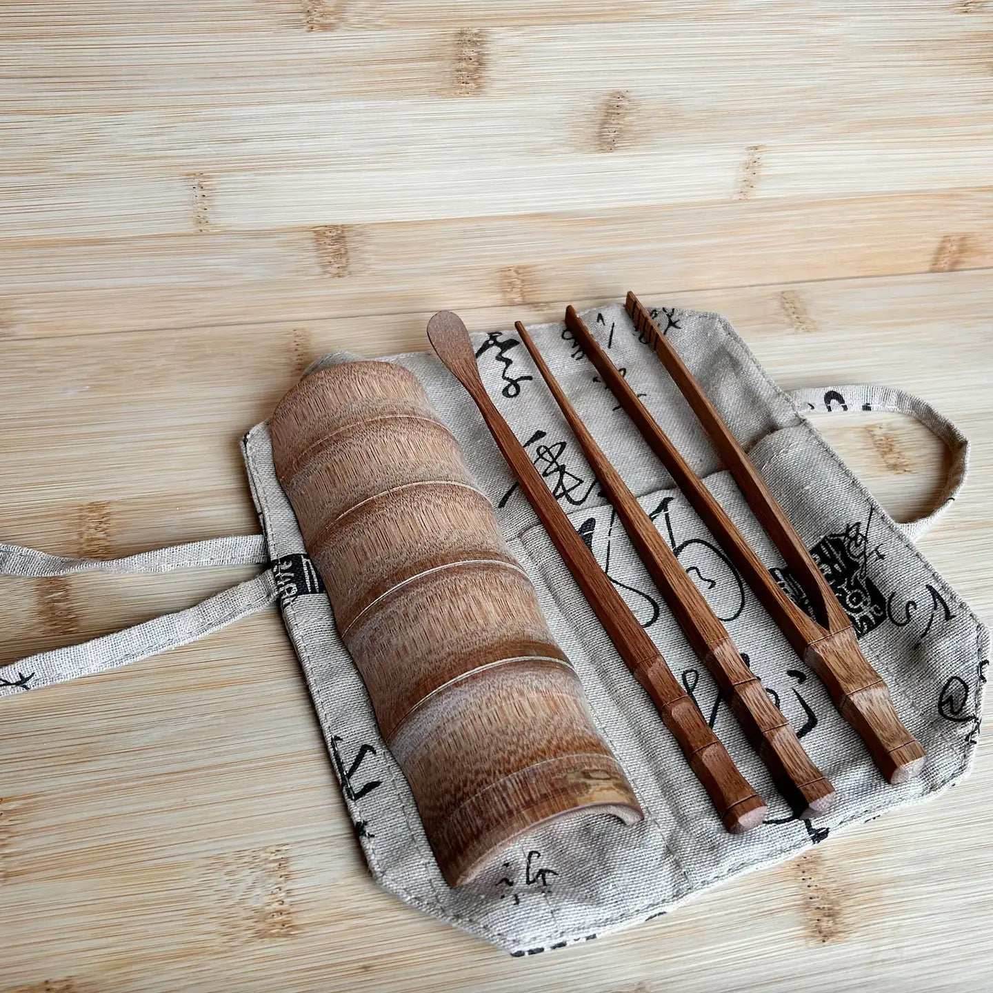 Bamboo Loose Leaf Tea Tool Set - 