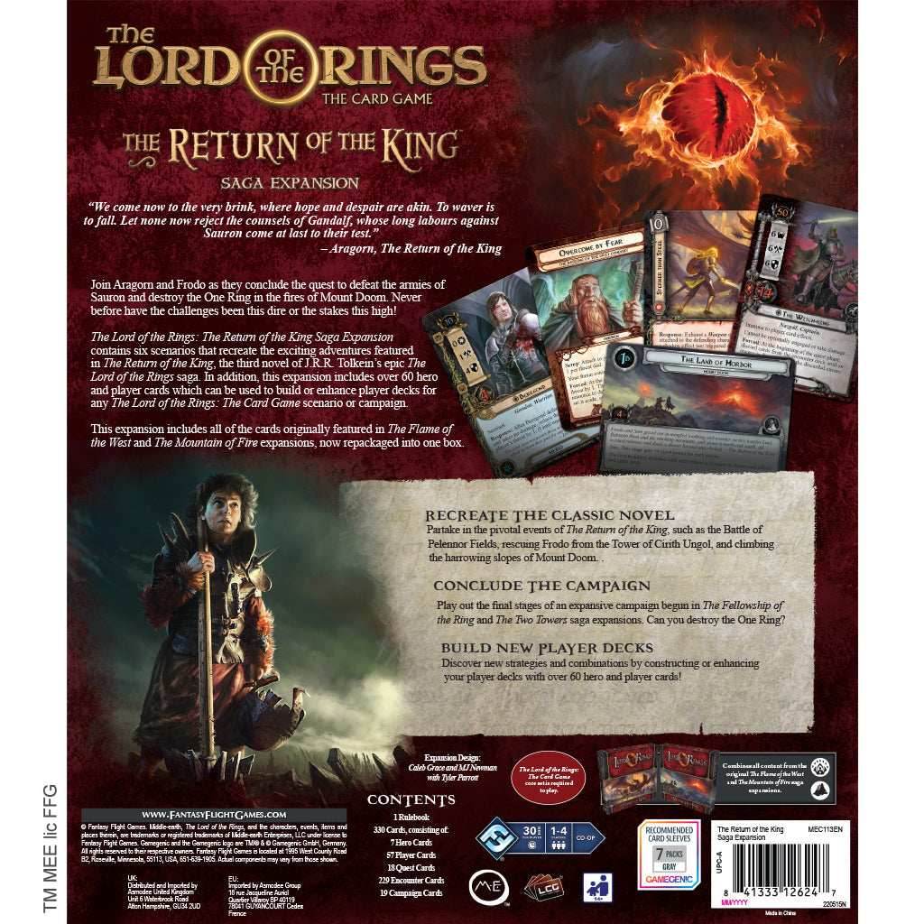 Lord of the Rings LCG: Return of the King Saga Expansion - 