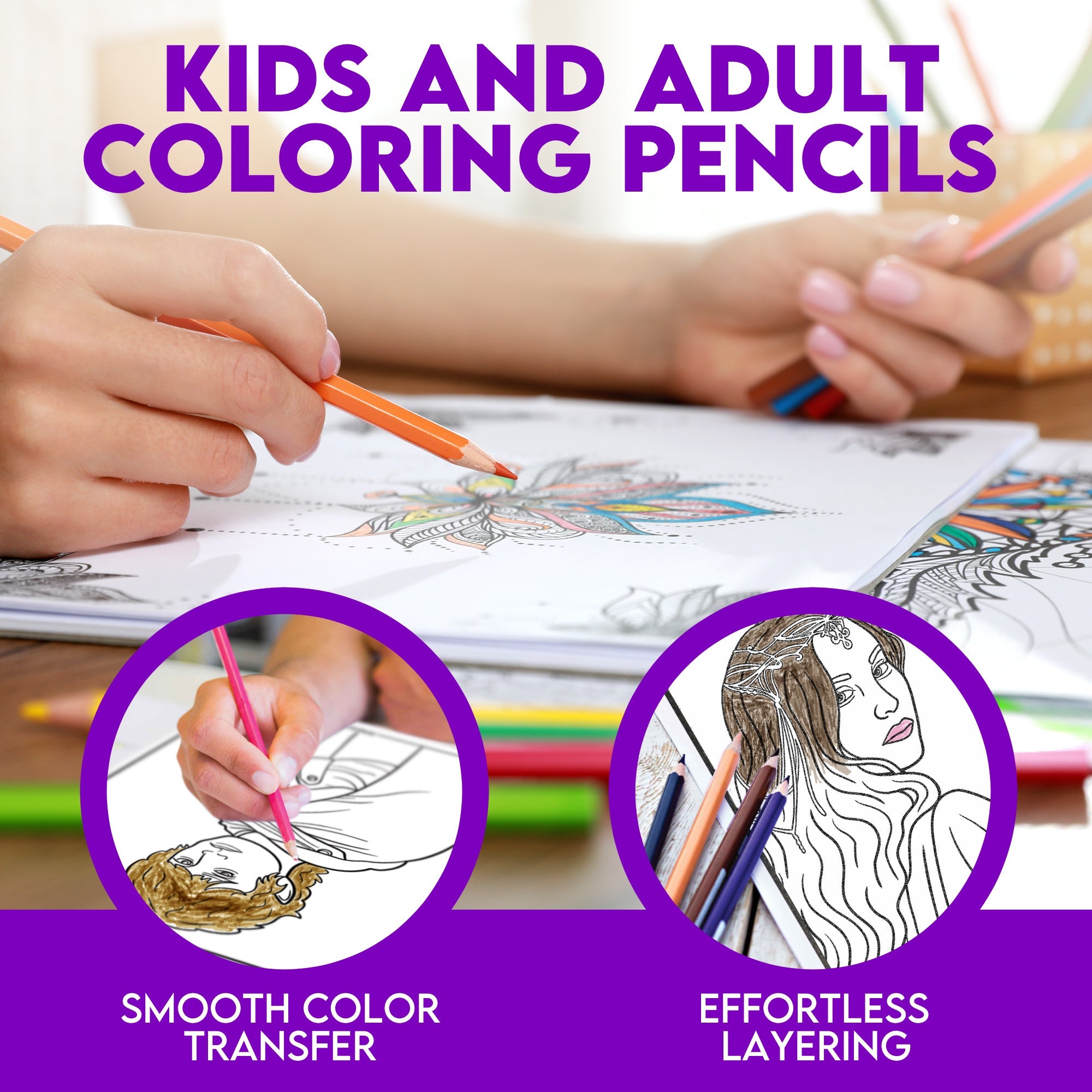 Lord of the Colorings Colored Pencil Set for Fans of Lord of the Rings