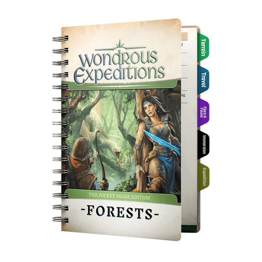 Wondrous Expeditions Forests - Pocket Guide (Hardcover) - 